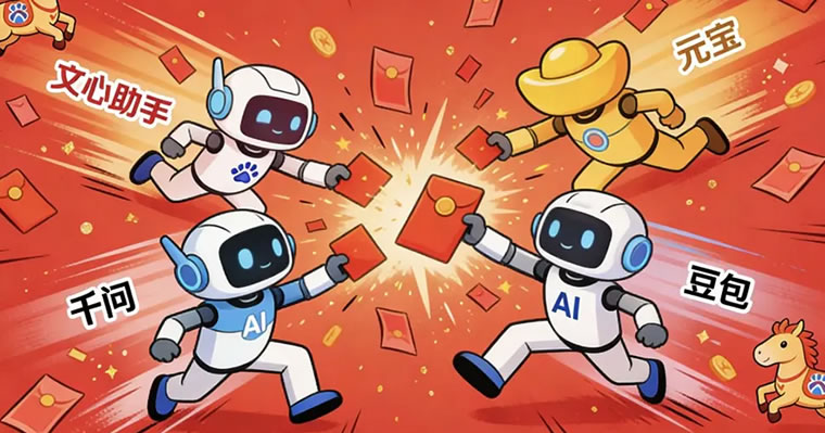 今年春节，AI巨头突然疯狂撒钱，说明了一件很残酷的事 人工智能AI 微新闻 第1张